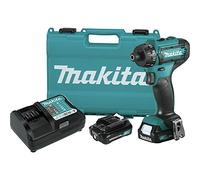 Makita FD10R1 12V max CXT® Lithium-Ion Cordless 1/4" Hex Driver-Drill Kit (2.0Ah)
