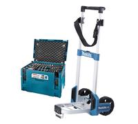 Makita Foldable MakPac Case Trolley Sack Truck + Makpac Cases + Accessories