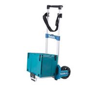 Makita Foldable MakPac Case Trolley Sack Truck with Belt + Deep Makpac 3 Case