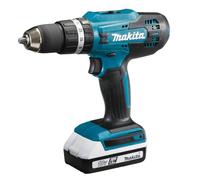 Makita HP488DAEX1 18V G-Series Combi Drill 2 x 2.0Ah & 74 Piece Accessory Kit