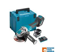Makita GA044GD201 40v Max XGT Cordless Brushless X-LOCK 125mm Paddle Switch A...