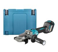 Makita Ga055Gz01 40V Max Xgt Cordless Brushless 125mm Flat Head Angle Grinder With Makpac Case