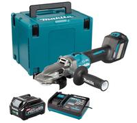 Makita GA055GZ01 40V XGT Brushless Angle Grinder with 1 x 2.5Ah Battery Charger