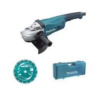Makita - GA9020KD/2 - 230mm 9" Angle Grinder Case & Blade 240v