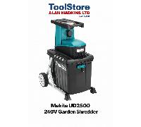 new Makita UD2500 240V Mains Electric Garden Shredder UD2500 0088381643818