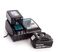 Makita Genuine BL1830B 18V LXT 3.0Ah Batteries Twin Pack with Makita Genuine DC18RC Fast Battery Charger