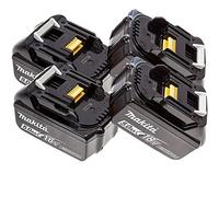 Makita Genuine BL1850 18V 5.0Ah Battery Four Pack For Makita DGA456Z, DGA452Z