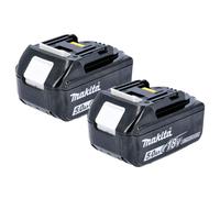Makita Genuine BL1850 18V 5.0Ah Li-Ion LXT Battery Pack of 2