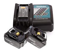 Makita Genuine DC18RC 7.2-18V Li-Ion Fast Charger + 2 x BL1860 6Ah Batteries