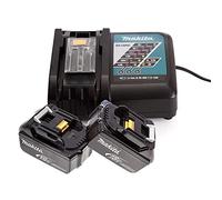 Makita Genuine DC18RC 7.2-18V Li-Ion Fast Charger with 2 x BL1830 3Ah Batteries