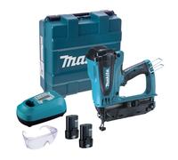 Makita 7.2V Second Fix Gas Nailer With 2 x 7.2V Batteries and Charger
