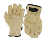 Makita P-84648 Cow Driver Gloves - Extra Large Pair - Genuine Durahide Leather