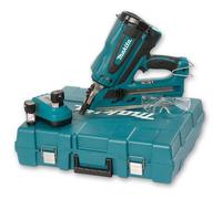 Makita GN900SE nailer/staple guns Pneumatic blue/black, Black,Blue, 2.8 - 3.3 mm, Pneumatic, Lithium-Ion (Li-Ion), 1 Ah, 7.2 V