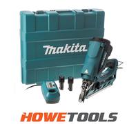 Makita GN900SE nailer/staple guns Pneumatic blue/black, Black,Blue, 2.8 - 3.3 mm, Pneumatic, Lithium-Ion (Li-Ion), 1 Ah, 7.2 V