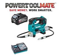 Makita GP001GZ 40V Max XGT Grease Gun Kit - 4.0ah High Output Battery & Charger