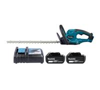 Makita Hedge Trimmer Duh507Z 18V Lxt Cordless 500mm Blade 250W With 2 X 5.0Ah Batteries & Charger