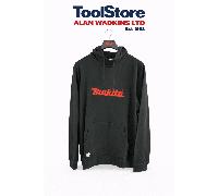 Makita Helly Hansen Manchester Hoodie Hoody Black XLARGE Option: XL
