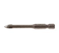 Makita Hex Shank Glass Drill Bit 4mm 65mm Pack of 1