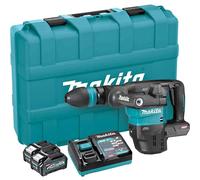 Makita HM001G 40v Max XGT Cordless Brushless Demolition Hammer 2 x 2.5ah Li-ion Battery Charger Case