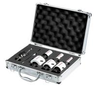 Makita Hole Saw set 8 pieces cuts steel wood plastic 20-65mm E-12326