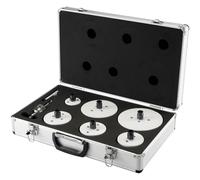 Makita Hole Saw set 9-piece Ø 51-133mm HSS BIM quick Adapter
