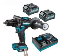 Makita HP001GD201 40V XGT Hammer Drill Driver Kit 2x 2.5Ah Batteries