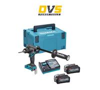 Makita HP001GM201 40V Max XGT Brushless Combi Drill - 2 x 4.0Ah Batts, Charger &