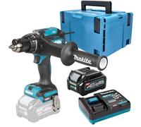Makita Hp003 40V Max Xgt Brushless Combi Hammer Drill 180Nm 3 Speed + Battery