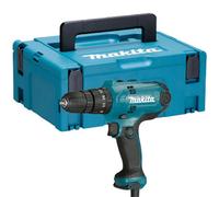 Makita Hp0300 110V Corded Combi Hammer Drill 10mm Chuck 2.5M Cable + Makpac Case