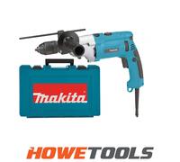 MAKITA HP2071F 240v Percussion drill 13mm keyless chuck