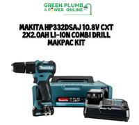 Makita HP332D 12v Max CXT Cordless Brushless Combi Drill