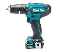 Makita HP333DWAE 12V Max Li-Ion CXT Combi Drill Complete with 2 x 2.0 Ah Li-Ion Batteries and Charger Supplied in A Carry Case
