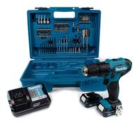 Makita HP333DWAX1 12v CXT Combi Drill Accessory Set