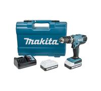 Makita HP457DWE10 18v Combi Drill Li-ion with 2 Batteries