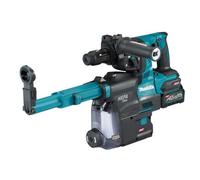 Makita Hr004Gd202 40Vmax Rotary Hammer Bl + Extractor 40V 2 X 2.5Ah Li-Ion