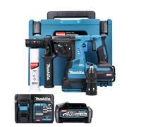 Makita HR004GZ01 40V SDS+Rotary Hammer Drill + 1 x 4Ah Battery, Charger & Case