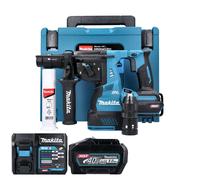 Makita HR004GZ01 40V SDS+Rotary Hammer Drill + 1 x 5Ah Battery, Charger & Case