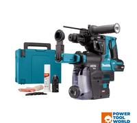 Makita HR004GZ02 40v Max XGT Brushless SDS+ Plus Rotary Hammer & DX14 Dust Bo...