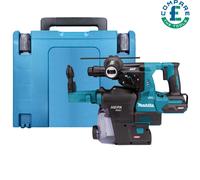 Makita HR004GZ02 40V XGT SDS + Rotary Hammer With Case & Dust Extraction System