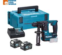 Makita HR166DSMJ 10.8v CXT Slide SDS+ Plus Hammer Drill Inc 2x 4.0Ah Batts