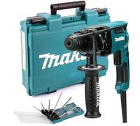 Makita Hr1840 240V Sds Plus 2 Mode Rotary Hammer Drill 470W + 6 X Sds Bits