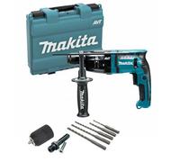 Makita Hr1841F 240V Sds Plus Avt 2 Mode Rotary Hammer Drill + Sds Bits + Chuck