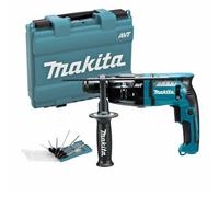 Makita Hr1841F 240V Sds Plus Avt 2 Mode Rotary Hammer Drill + X6 Sds Bits + Case
