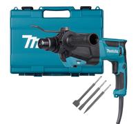 Makita HR2670/1 26mm SDS+ Rotary Hammer Drill 110V With D-30134 3pcs Chisel Set