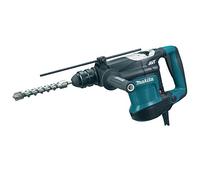 Makita HR3210FCT SDS Plus Rotary Hammer Drill with QC Chuck 850W 110V