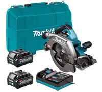 Makita HS009G 40v Max XGT Cordless Brushless Circular Saw 235mm 2 x 5ah Li-ion Charger Case