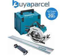 Makita HS7611J 240v Circular Saw 190mm 1600w 5500 RPM + MakPac Case + 1 x Rail