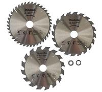 Makita HW D-44769 Circular Saw Blade Set 185 mm x 30 mm Pack of 3