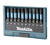 Makita 10 Piece Impact Black Screwdriver Bit Set