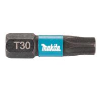 Makita Impact Black Torsion Torx Screwdriver Bits T30 25mm Pack of 25